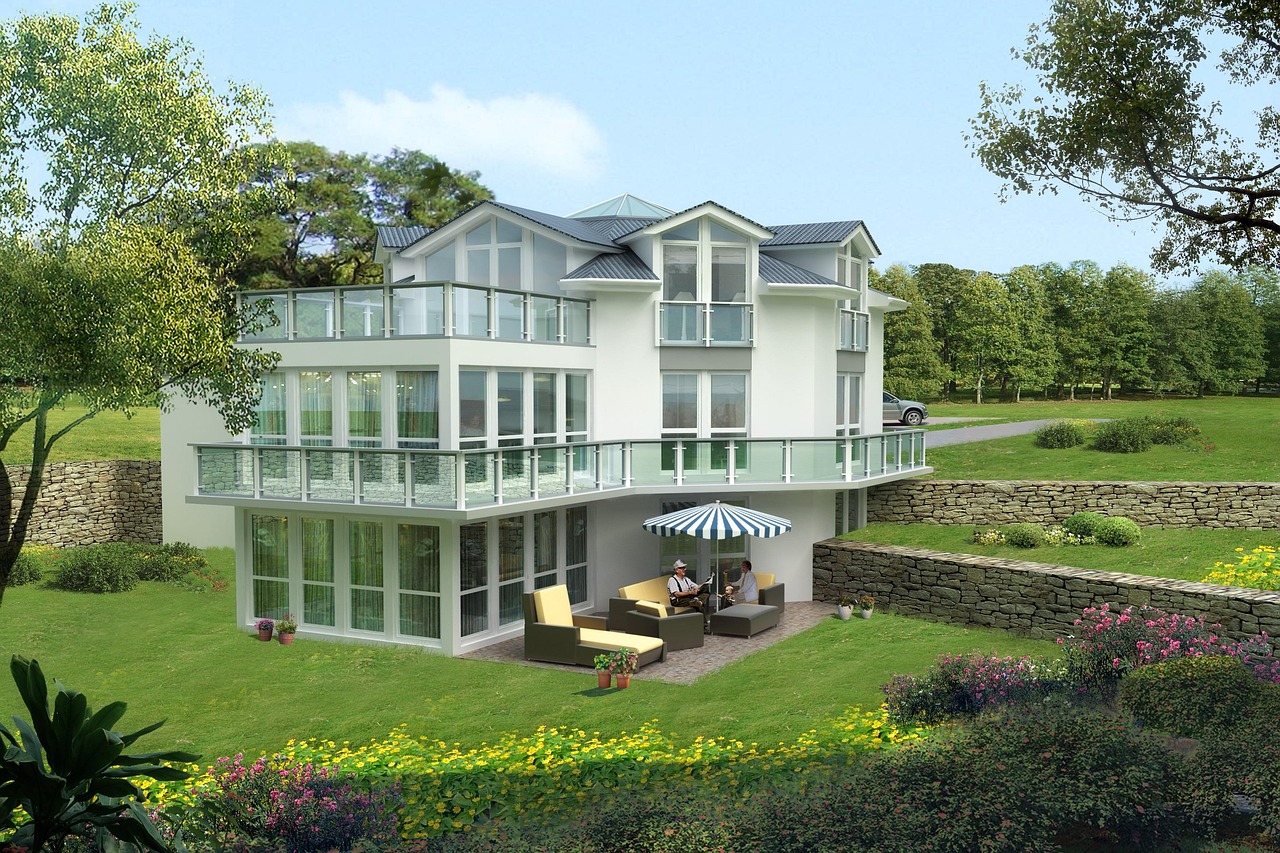 single family home, villa, rendering, visualization, architecture, visualization 3d, architectural visualization, landscape, building, cgi, villa, villa, villa, villa, villa